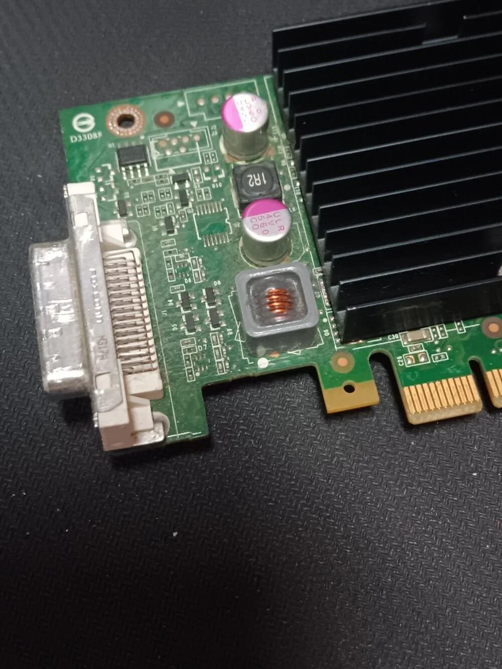 Nvidia NVS 300 GPU vintage graphics card